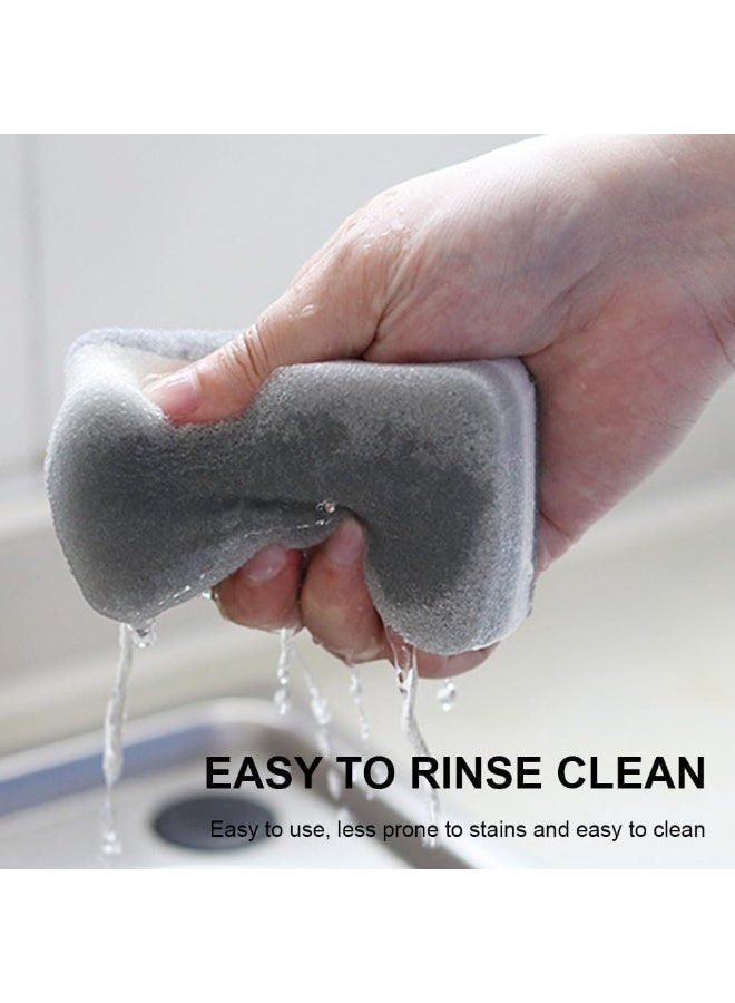 م اكس م إسفنجات الميلامين السحرية، وسادات تنظيف مزدوجة الجوانب للأطباق والأطباق والمطبخ والحمام (25) - Image 5